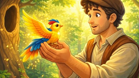 Бідняк і чарівна пташка (українська народна казка) - audiotales.in.ua