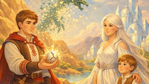 Біла челядина (українська народна казка) - audiotales.in.ua