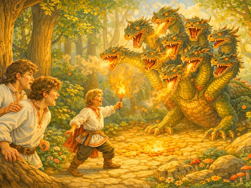 Двісті слів брехні (українська народна казка) - audiotales.in.ua