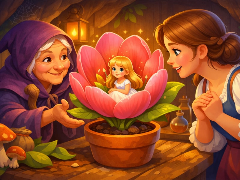 Дюймовочка (Ганс Андерсен) - audiotales.in.ua