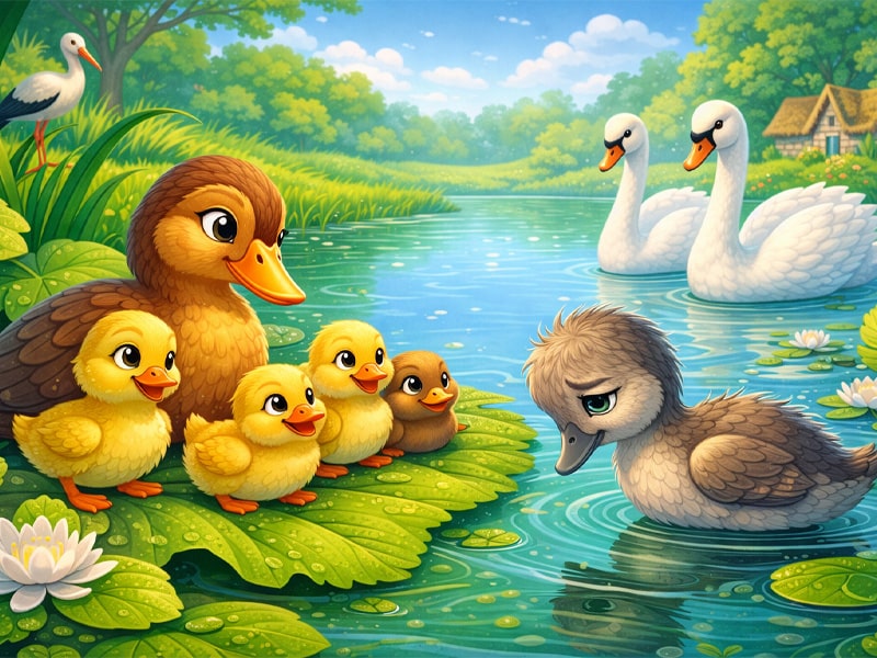 Гидке каченя (Ганс Андерсен) - audiotales.in.ua