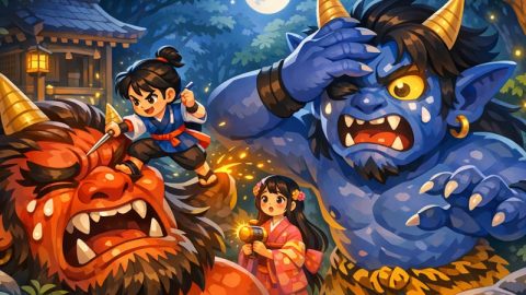 Іссумбосі (японська народна казка) - audiotales.in.ua