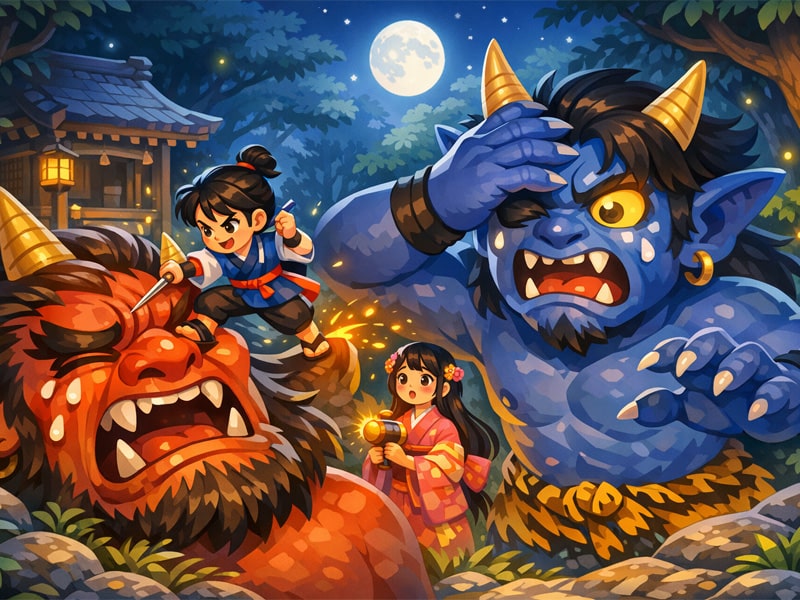 Іссумбосі (японська народна казка) - audiotales.in.ua