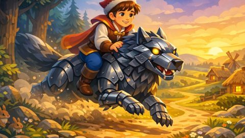 Казка про королевича і залізного вовка (українська народна казка) - audiotales.in.ua