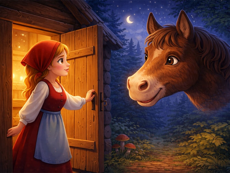 Кобиляча голова (українська народна казка) - audiotales.in.ua