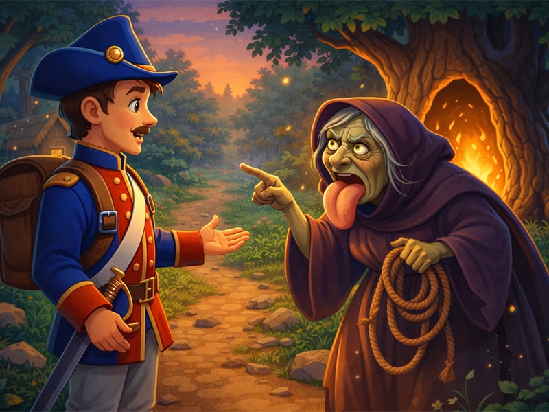 Кресало (Ганс Андерсен) - audiotales.in.ua