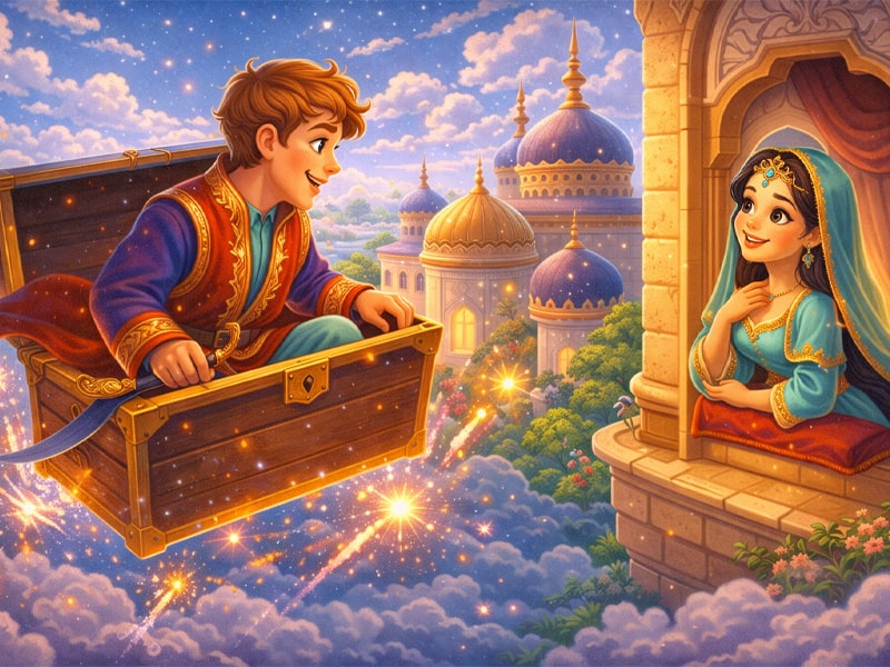 Летюча скриня (Ганс Андерсен) - audiotales.in.ua