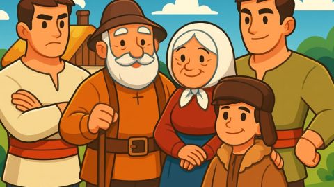 Ненькова сопілка й батіжок (українська народна казка) - audiotales.in.ua