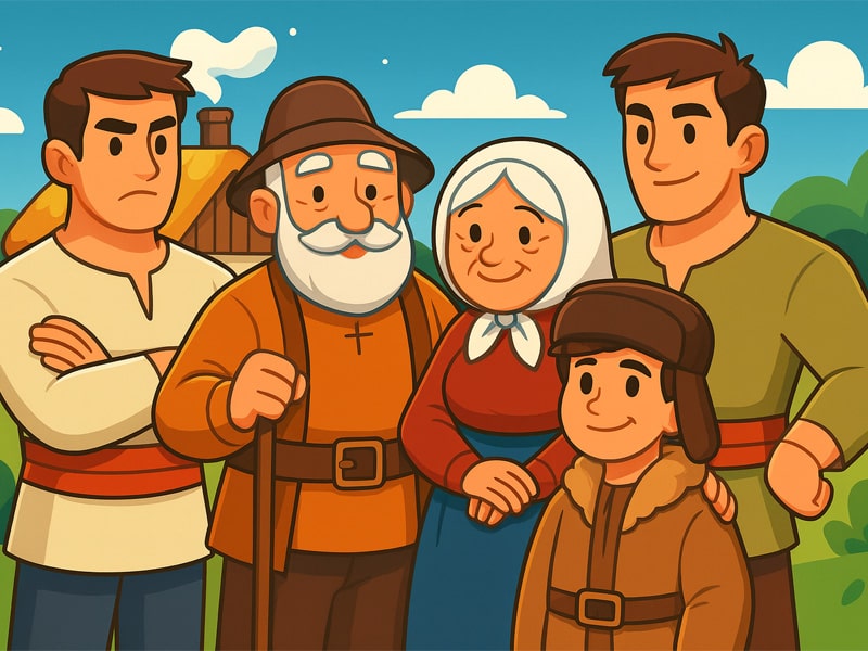 Ненькова сопілка й батіжок (українська народна казка) - audiotales.in.ua