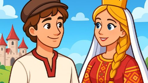 Про бідного парубка та царівну - audiotales.in.ua