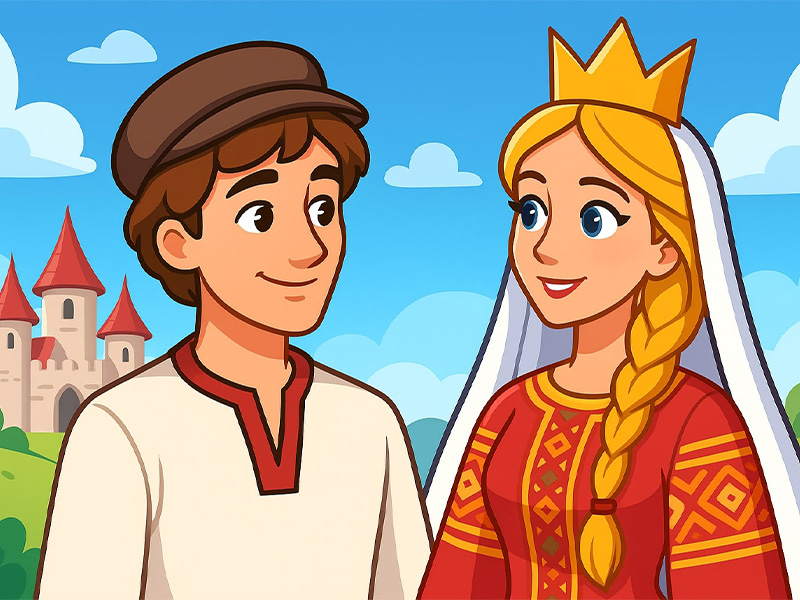 Про бідного парубка та царівну - audiotales.in.ua