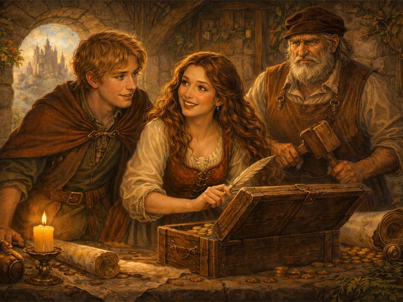 Розумна жінка (англійська народна казка) - audiotales.in.ua