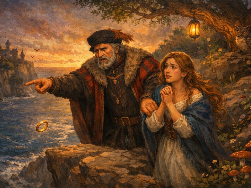 Риба і перстень (англійська народна казка) - audiotales.in.ua