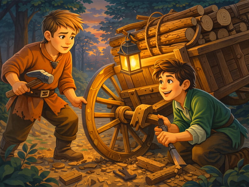 Біда вчить (болгарська народна казка) - audiotales.in.ua