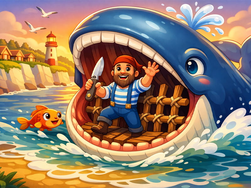 Чому у кита така горлянка (Редьярд Кіплінг) - audiotales.in.ua