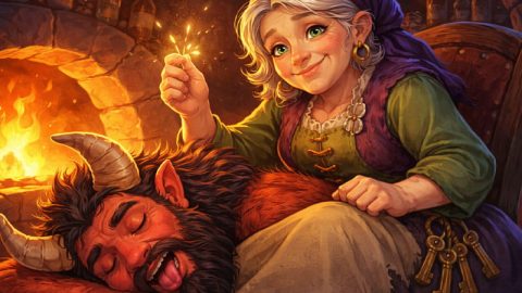 Чорт з трьома золотими волосинами (Брати Грімм) - audiotales.in.ua