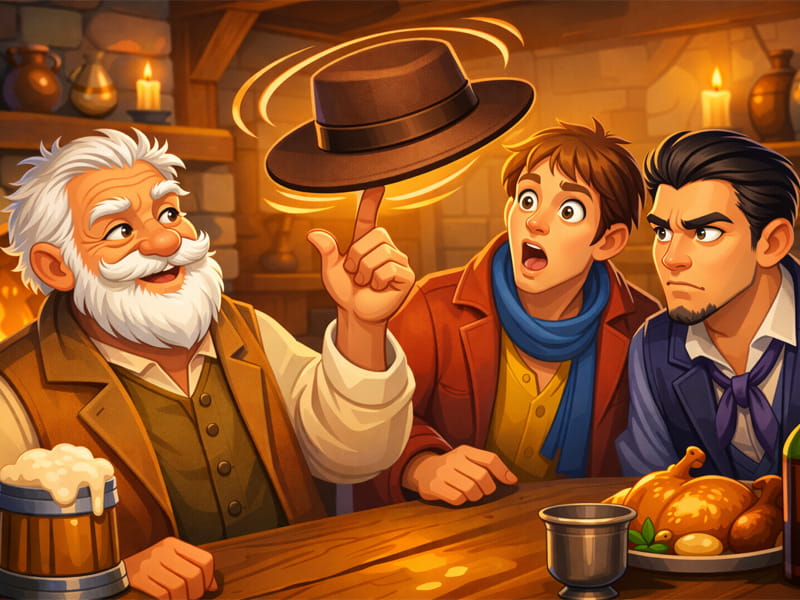 Дідусь і пройдисвіти (фінська народна казка) - audiotales.in.ua