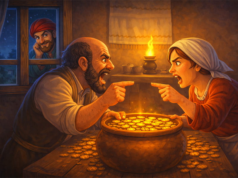 Гроші розбещують (болгарська народна казка) - audiotales.in.ua