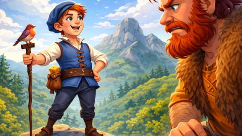 Хоробрий кравчик (Брати Грімм) - audiotales.in.ua