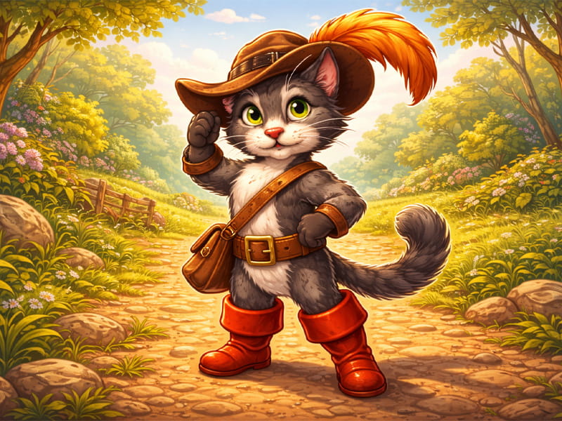 Кіт у чоботях (Шарль Перро) - audiotales.in.ua