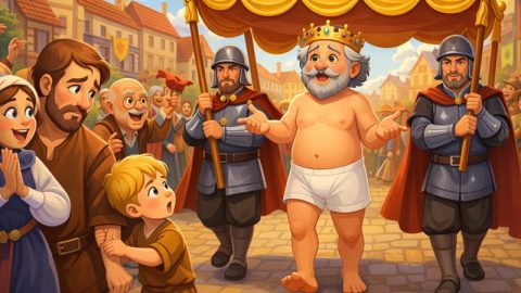 Нове вбрання короля (Ганс Андерсен) - audiotales.in.ua