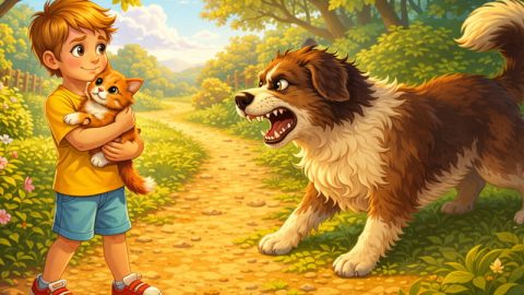 Петрик, собака і кошеня (Василь Сухомлинський) - audiotales.in.ua