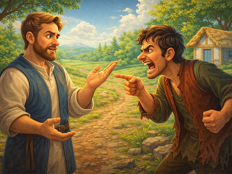 Правда і Кривда (болгарська народна казка) - audiotales.in.ua