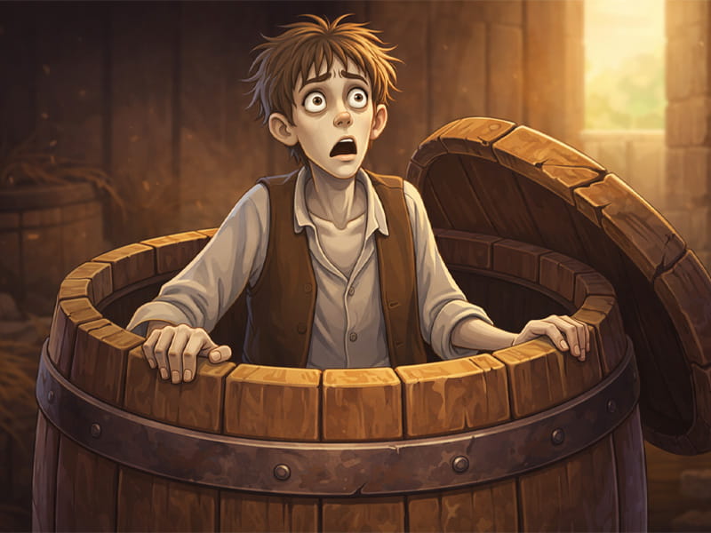 Той, хто виріс у діжці (фінська народна казка) - audiotales.in.ua