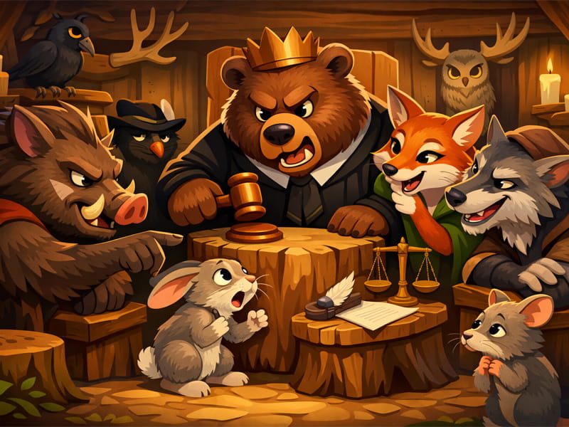 Ведмежий суд (дід Панас) - audiotales.in.ua