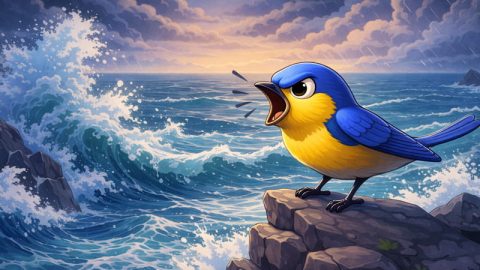 Як синиця хотіла море спалити (Іван Франко) - audiotales.in.ua