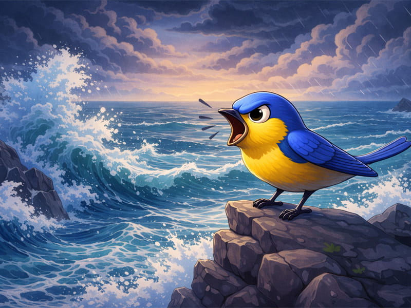 Як синиця хотіла море спалити (Іван Франко) - audiotales.in.ua